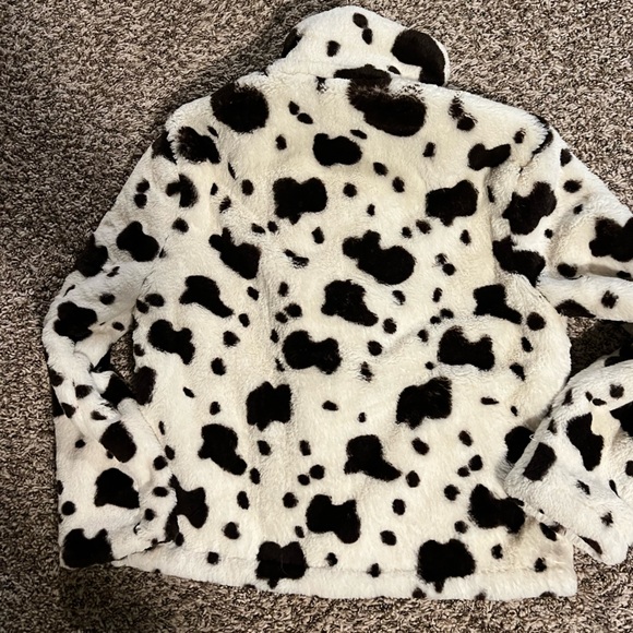 12th Tribe Black and White Teddy Jacket - Picture 3 of 4